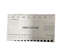 Multipurpose String Action Tool with Stainless Steel Build for Musicians Portable String Height Measurer