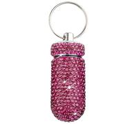 Multipurpose Sturdy Alloy Pilling Container Necklace With Medicals Alert Jewelry Accessory For Men And Women Daily Use