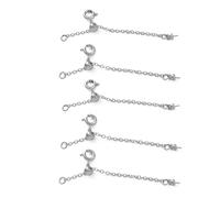 Multipurpose Sturdy Brass Lobster Clasp Extending Adjustable Length Chain Accessory for Fishing and Camping Gears