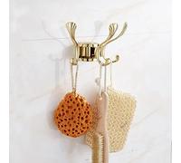 Multipurpose Swivel Wall Hook - Heavy-Duty Metal Coat Hanger Foldable Bathroom Modern Design Screw-in Mount Available in Bronze and White.