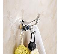 Multipurpose Swivel Wall Hook - Heavy-Duty Metal Coat Hanger Folding Screw-in Rack Modern Design Available in Rose White and Black Colors