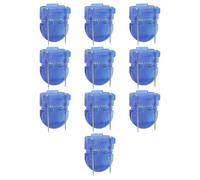 Multipurpose Transparent Color Clip for Home School and Offices Use in Efficient Document Binding and Display Multipurpose Craft Quilting Binding Clip