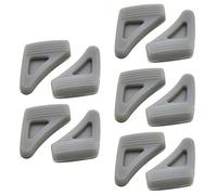 Multipurpose Triangle Silicone Eyeglass Grips Glasses Gripper for Sport Sunglasses Secure Holder 5Pair Triangle Antislip Ear Grip