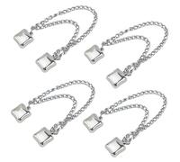 Multipurpose Trouser Hems Clips Headscarf Pins Hijab Magnets with Chain for Quick Attachment Shirt for Women Clothing
