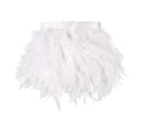 Multipurpose Turkey Plume Trim Suitable for Art Projects Turkey Down Border