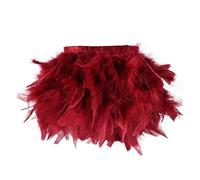 Multipurpose Turkey Plume Trim Suitable for Art Projects Turkey Down Border