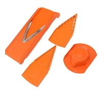 Multipurpose Vegetable Slicer Set, 3 in 1 Manual V Blade Mandoline Cutter Vegetable Kitchen Slicer Cooking Tool with Blade Hand Guard for Veggie Potato Onion Carrot