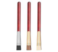 Multipurpose Watchmaker Cleaning Brushes 3 In 1 Featuring Wooden Handle And Strong Fiber Construction For Mechanism Care Miniature Clock Cleaning Brushes