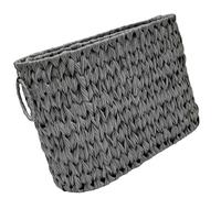 Multipurpose Wicker Holder With Lid Decorative Elegant Basket For Bathroom Home Or Closet Storage Solution Narrow Toilet Tissue Storage