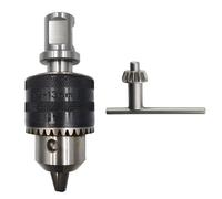MultiPurposes Drill Chuck Adapter Secure 1.5-13mm/3-16mm Suitable for Woodworking Repair Project Keyless Drill Attachment
