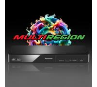 MULTIREGION Blu-ray Player Compatible with Panasonic DMP-BDT180EB 2D/3D - LAN (No WiFi) All Zone Code Free Blu-Ray Regions A, B & C DVD Regions 1-8 - DMP-BDT180
