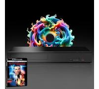 MULTIREGION Blu-ray Player Compatible with Panasonic DP-UB150 MultiRegion Blu-ray Region A, B & C - DVD Regions 1-8 - Bundle Including Blad3 Runner The Final Cut 4K UHD Disc