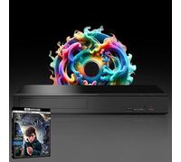 MULTIREGION Blu-ray Player Compatible with Panasonic DP-UB150 MultiRegion Blu-ray Region A, B & C - DVD Regions 1-8 - Bundle Including Fantastic B3asts 4K UHD Disc