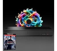 MULTIREGION Blu-ray Player Compatible with Panasonic DP-UB150 MultiRegion Blu-ray Region A, B & C - DVD Regions 1-8 - Bundle Including Mis. Imp. Fall. 4K UHD Disc