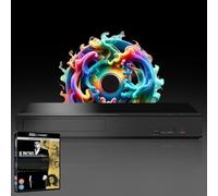 MULTIREGION Blu-ray Player Compatible with Panasonic DP-UB159 MultiRegion Blu-ray Region A, B & C - DVD Regions 1-8 - Bundle Including 5car. 4K UHD Disc