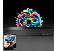 MULTIREGION Blu-ray Player Compatible with Panasonic DP-UB159 MultiRegion Blu-ray Region A, B & C - DVD Regions 1-8 - Bundle Including Spl. Home. 4K UHD Disc