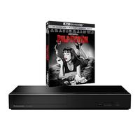 MULTIREGION Blu-ray Player Compatible with Panasonic DP-UB450 MULTIREGION Blu-ray Region A, B & C - DVD Regions 1-8 - Bundle Including Pulp Fiction 4K UHD Disc