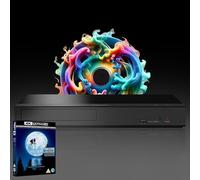 MULTIREGION Blu-ray Player Compatible with Panasonic DP-UB450 MultiRegion for DVD Blu-ray Region B - DVD Regions 1-8 - Bundle Including ET The Ex. Terr.4K UHD Disc