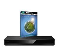 MULTIREGION Blu-ray Player Compatible with Panasonic DP-UB820 MultiRegion Blu-ray Region A, B & C - DVD Regions 1-8 - Bundle Including Planet Earth 2 4K UHD Disc