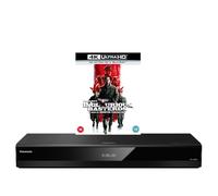 MULTIREGION Blu-ray Player Compatible with Panasonic DP-UB820 MultiRegion Blu-ray Region A, B & C - DVD Regions 1-8 - Bundle Including Inglorious Basterds