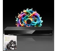 MULTIREGION Blu-ray Player Compatible with Panasonic DP-UB820 MultiRegion Blu-ray Region A, B & C - DVD Regions 1-8 - Bundle Including A St. Is Bo. 4K UHD Disc