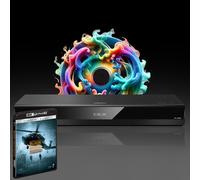 MULTIREGION Blu-ray Player Compatible with Panasonic DP-UB820 MultiRegion Blu-ray Region A, B & C - DVD Regions 1-8 - Bundle Including Bl. Ha. Do. 4K UHD Disc