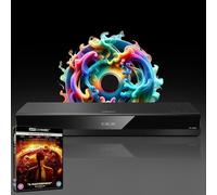 MULTIREGION Blu-ray Player Compatible with Panasonic DP-UB820 MultiRegion Blu-ray Region A, B & C - DVD Regions 1-8 - Bundle Including 0ppen. 4K UHD Disc