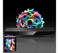 MULTIREGION Blu-ray Player Compatible with Panasonic DP-UB820 MultiRegion Blu-ray Region A, B & C - DVD Regions 1-8 - Bundle Including Bla. Run. The Final Cut 4K UHD Disc