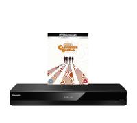 MULTIREGION Blu-ray Player Compatible with Panasonic DP-UB820 MultiRegion for DVD Blu-ray Region B - DVD Regions 1-8 - Bundle Including A Clockwork Orange