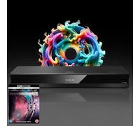MULTIREGION Blu-ray Player Compatible with Panasonic DP-UB820 MultiRegion for DVD Blu-ray Region B - DVD Regions 1-8 - Bundle Including Inter. 4K UHD Disc