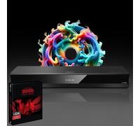 MULTIREGION Blu-ray Player Compatible with Panasonic DP-UB820 MultiRegion for DVD Blu-ray Region B - DVD Regions 1-8 - Bundle Including 2OO1 A Sp. Od. 4K UHD Disc