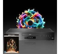 MULTIREGION Blu-ray Player Compatible with Panasonic DP-UB9000 MultiRegion Blu-ray Region A, B & C - DVD Regions 1-8 - Bundle Including Dun. 4K UHD Disc