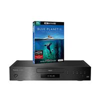 MULTIREGION Blu-ray Player Compatible with Panasonic DP-UB9000 MultiRegion Blu-ray Region A, B & C - DVD Regions 1-8 - Bundle Including Blue Planet 2 4K UHD Disc