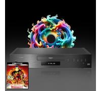 MULTIREGION Blu-ray Player Compatible with Panasonic DP-UB9000 MultiRegion Blu-ray Region A, B & C - DVD Regions 1-8 - Bundle Including Incr. 2 4K UHD Disc