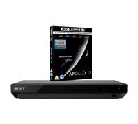 MULTIREGION Blu-ray Player Compatible with Sony UBP-X700K Blu-ray Region A, B & C - DVD Regions 1-8 - Bundle Including Apollo 13 4K UHD Disc