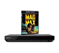 MULTIREGION Blu-ray Player Compatible with Sony UBP-X700K Blu-ray Region A, B & C - DVD Regions 1-8 - Bundle Including Mad Max 4K UHD Disc