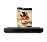 MULTIREGION Blu-ray Player Compatible with Sony UBP-X700K Blu-ray Region A, B & C - DVD Regions 1-8 - Bundle Including Sicario 2 4K UHD Disc