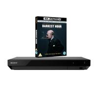 MULTIREGION Blu-ray Player Compatible with Sony UBP-X700K Blu-ray Region A, B & C - DVD Regions 1-8 - Bundle Including Darkest Hour 4K UHD Disc