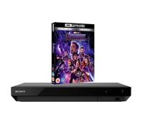 MULTIREGION Blu-ray Player Compatible with Sony UBP-X700K for DVD Blu-ray Region B - DVD Regions 1-8 - Bundle Including Avengers Endgame 4K UHD Disc