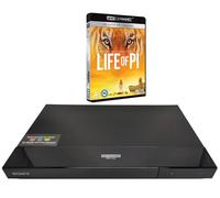 MultiRegionMagic Blu-ray Player Compatible with Sony UBP-X700/K Blu-Ray Regions A, B & C DVD Regions 0-8 (Multi Region) 4K Ultra HD - 2D/3D - Dolby Vision - With LIFE of PI Ultra HD 4K Blu-ray Disc