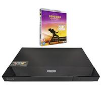 MultiRegionMagic Blu-ray Player Compatible with Sony UBP-X700/K Multi-Region, Blu-ray A, B & C and DVD 0-8, 4K Ultra HD - 2D/3D - Dolby Vision - With Bohemian Rhapsody 4K UHD Disc.