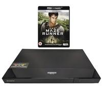 MultiRegionMagic Blu-ray Player Compatible with Sony UBP-X700/K Multi-Region, Blu-ray A, B & C and DVD 0-8, 4K Ultra HD - Dolby Vision - With The Maze Runner UHD 4K Disc.