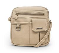 MultiSac Women's North South Mini Zip Around Crossbody Bag Cross Body, Chino (Hunter), One Size