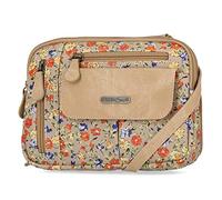 MultiSac Women's Zippy Triple Compartment Crossbody Bag Cross Body, Avalon Floral