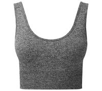 Multisport Ribbed Seamless 3D Bra TriDri Black M