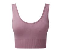 Multisport Ribbed Seamless 3D Bra TriDri Mauve S