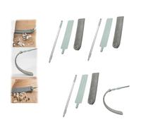 MultiSurfaces Extendable Dusters Telescopic Aluminum Rod Washable Fibers All Purpose Cleaner Flexible Crevice Duster