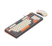 MultiSystems 98Keys Wire Keyboard With ARGB Lighting Ergonomic Build And Long Last Switches Life Mechanical