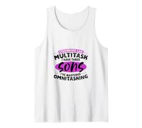 Multitasking Moms - Three sons Tank Top