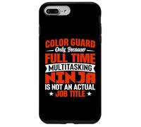 Multitasking Ninja Funny Color Guard Job Title Case for iPhone 7 Plus/8 Plus